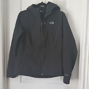 The North Face Black Full Zip Hooded Jacket Medium